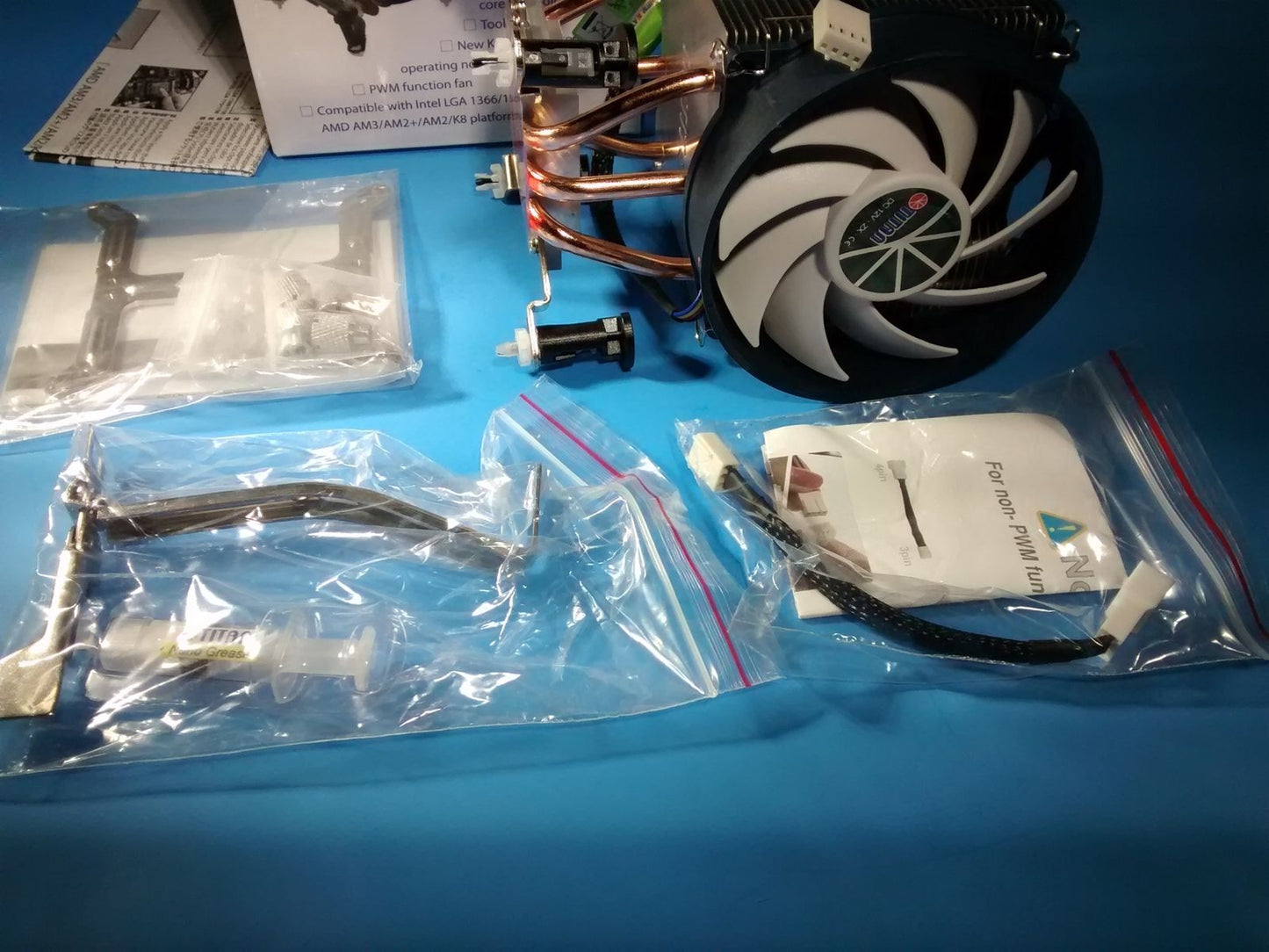 PC Overclock Cooling Fan: Intel LGA 1155/1156 Core i7 Extreme Processor Cooler