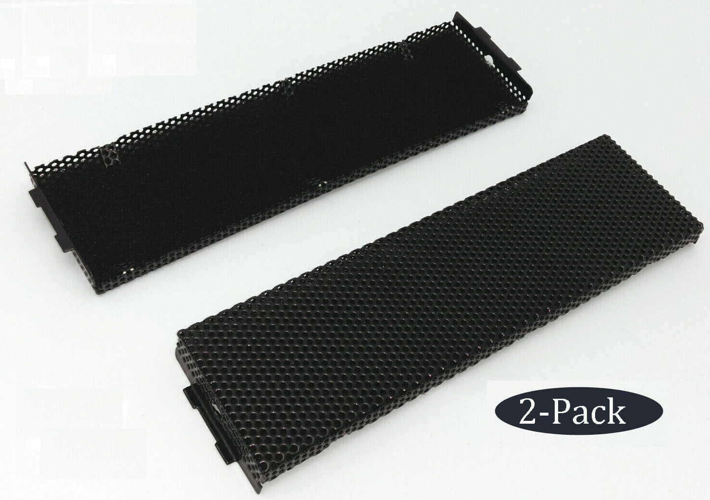 HIGH POWER® U5BC_2PK Universal Desktop PC Tower Perforated Mesh Metal 5.25" Drive Bay Cover Plates (2pcs of U5BC)