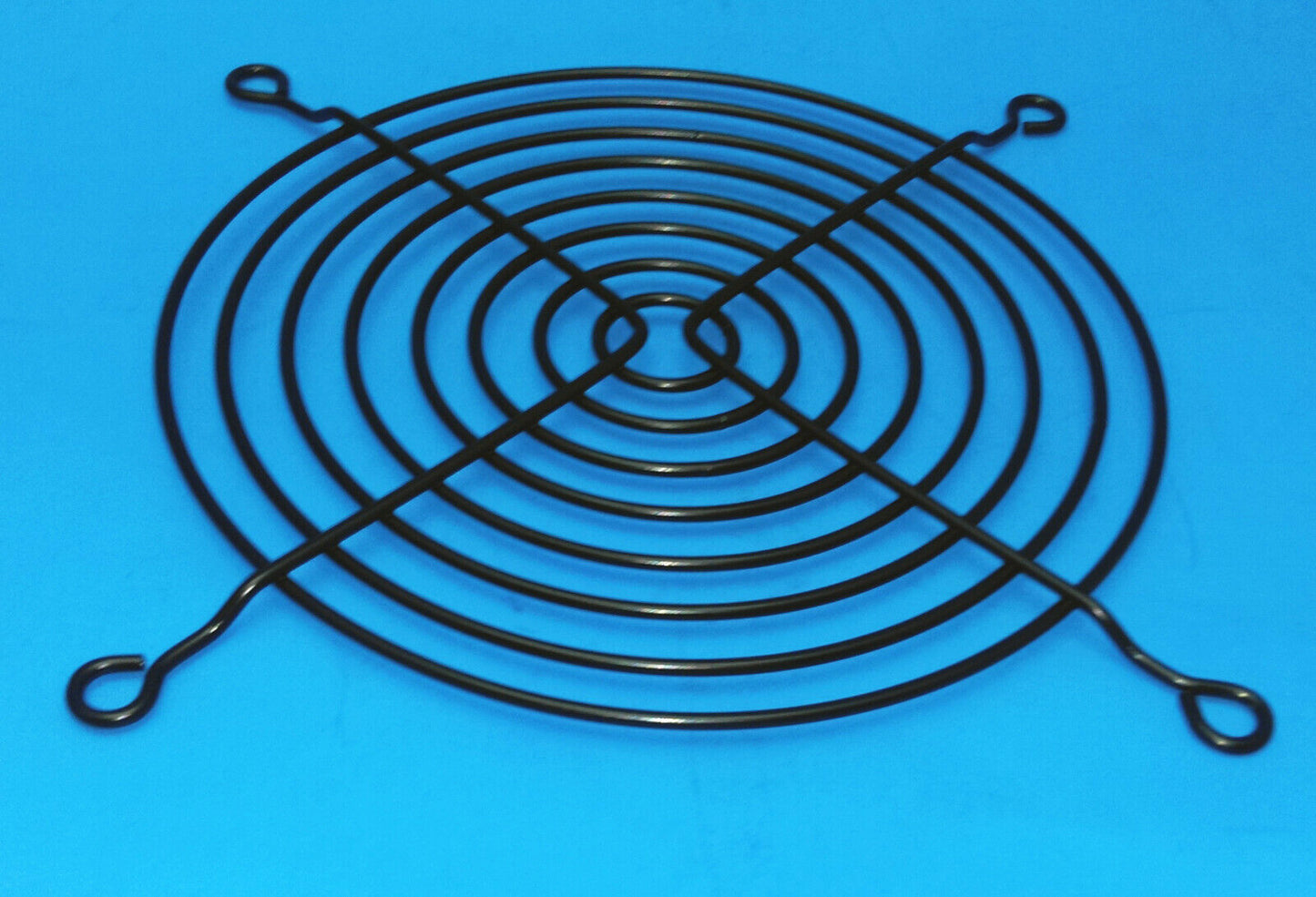 NEW HIGH POWER® 120mm Black Anodized Round Fan Grill,PC Case Installation Screws
