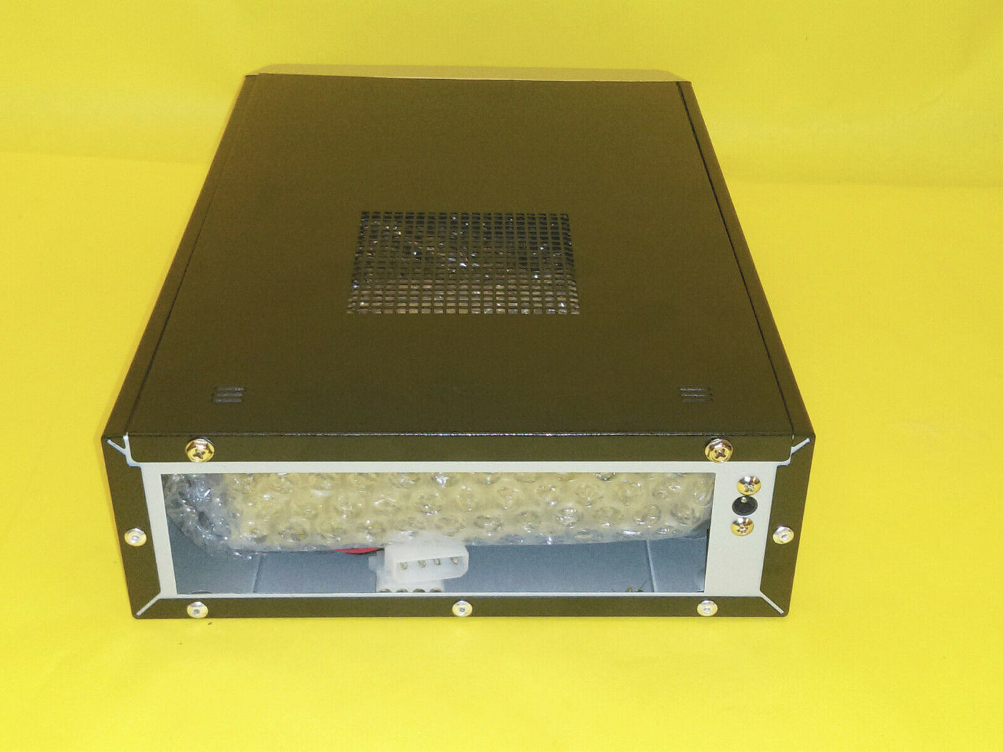NEW Black Mini ITX Desktop PC Case, PSU, Fan,Memory Card Reader,Slim Optical Bay