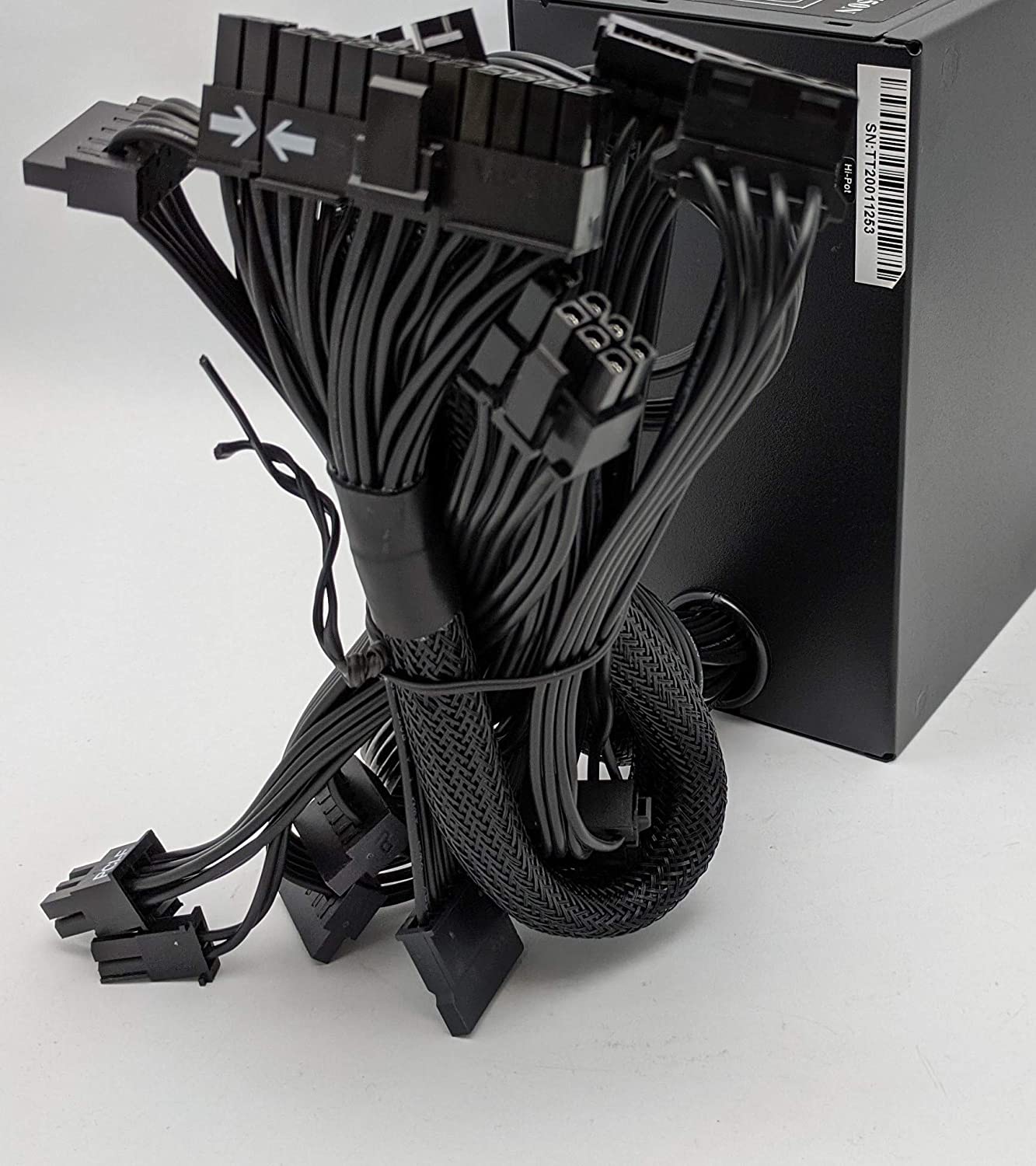 NEW SHARK TECHNOLOGY® 600W LED Gaming 2x PCIe PC ATX 12V Power Supply