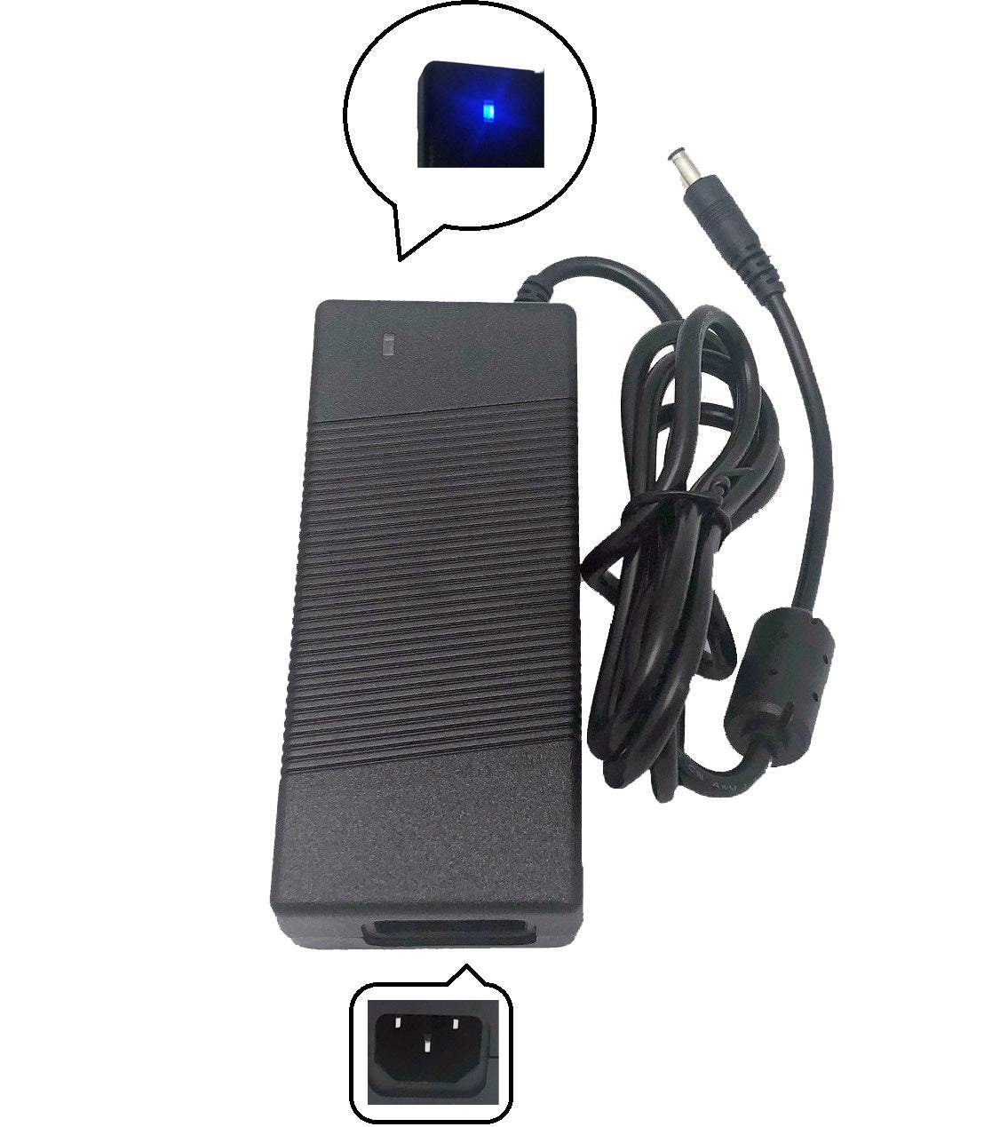 HIGH POWER® HPA-601250U3  REV: A36 60W Energy-Efficient Fanless Level VI LCD Monitor / TV AC Adapter / Mini ITX 12V PC Power Supply