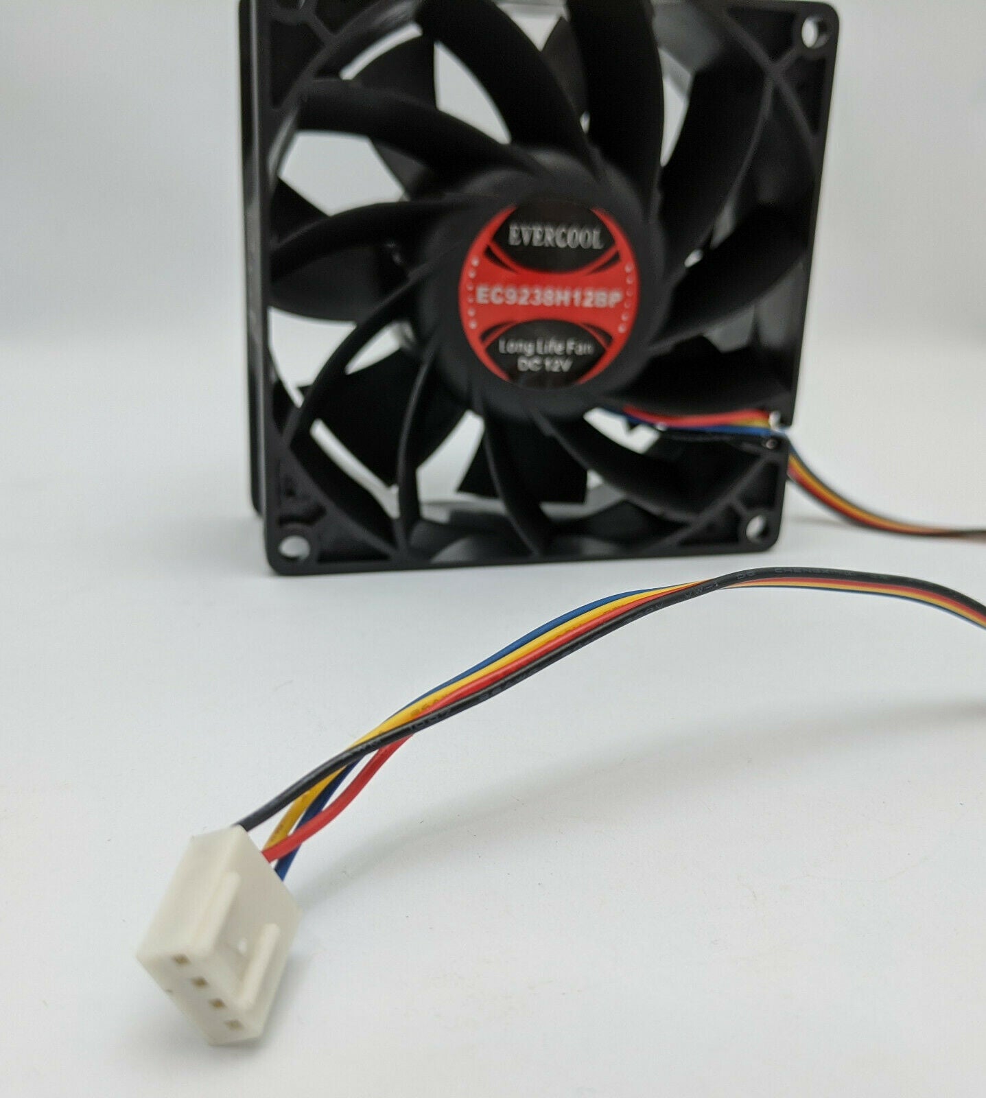 NEW Evercool EC9238H12BP High Speed 92mm x 38mm 4pin PWM Dual Ball Bearing 12V DC PC Case Cooling Fan