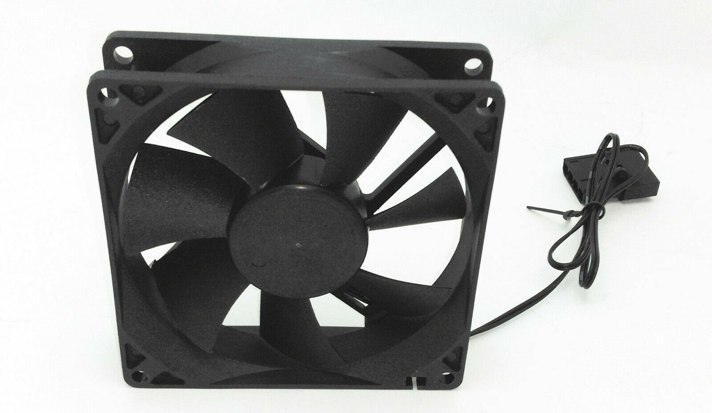 NEW 90mm x 25mm Molex 4-Pin 12V PC Brushless Computer Case Cooling Fan
