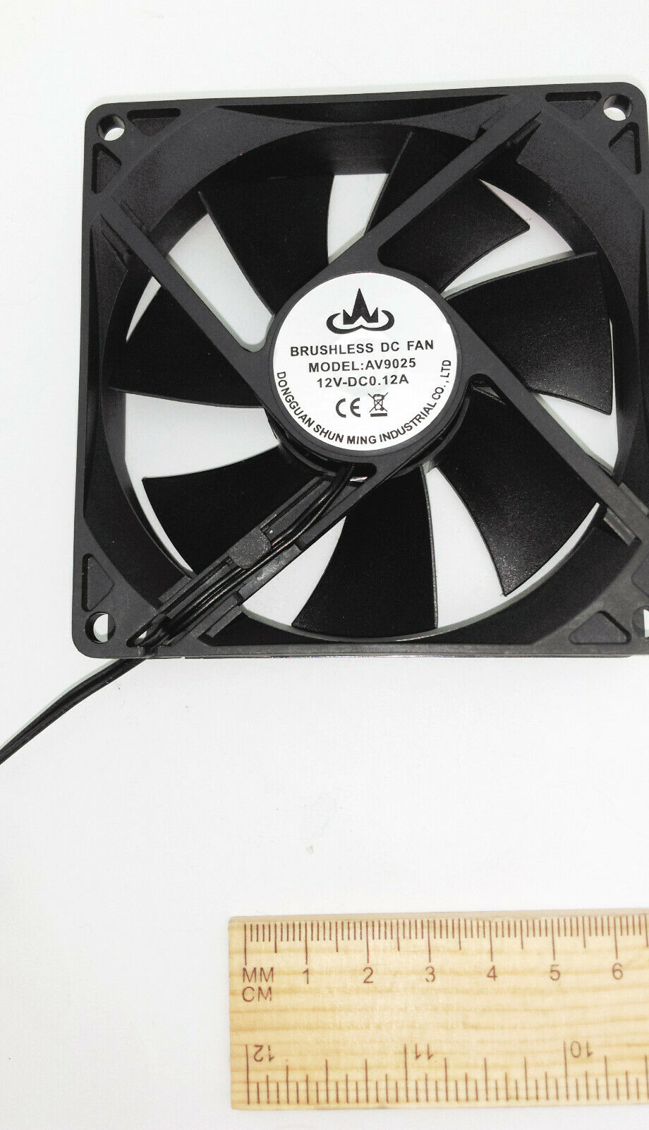 Lot 2: Quiet 90mm Computer Case Cooling Fan DC 12V PC System Cooler, 9cm 4-pin