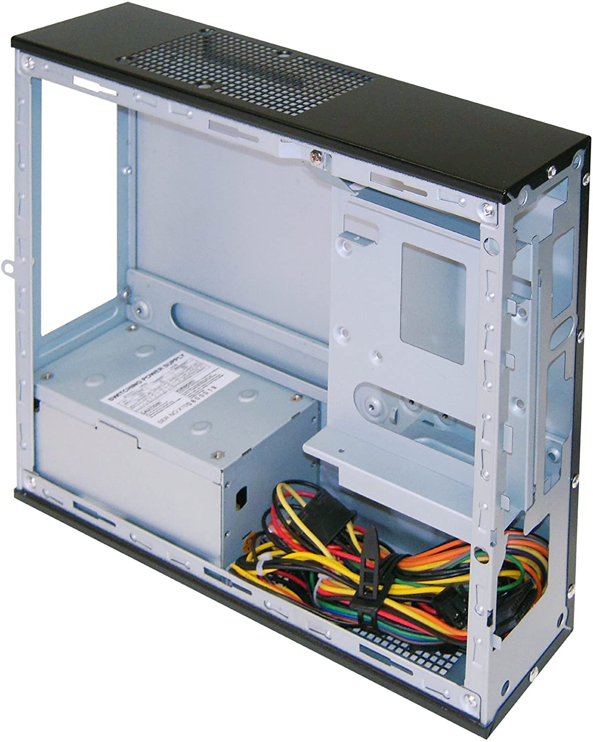 NEW Compact Quiet Mini-ITX Media Center HTPC Case w/ 200W LPX2 Power Supply