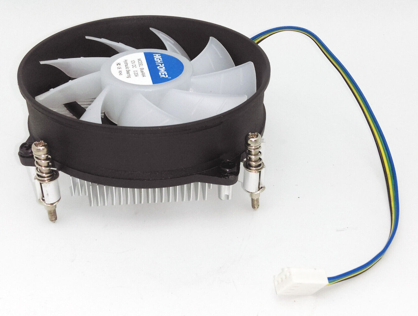 NEW Low-Profile Intel Socket LGA 1150 1151 1155 1200 CPU Blue LED 95mm Cooling Fan