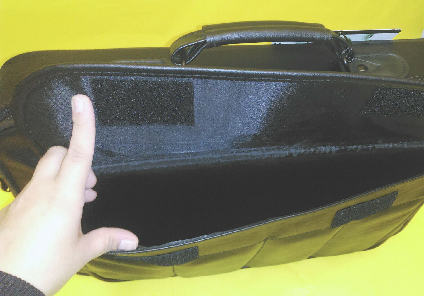 NEW 17" Black PC Laptop/Notebook Briefcase Carrying Case Bag w/ Shoulder Strap