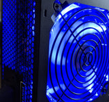 NEW HIGH POWER Quiet 550W Blue LED 80plus Gaming AMD RYZEN PC Power Supply