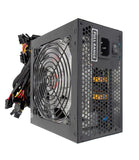 HIGH POWER® HP-750-LED 750-Watt 120mm LED Fan 80+ Efficient Intel i7 Skulltrail/ AMD Ryzen Vega Gaming PC PSU, Quiet Supply