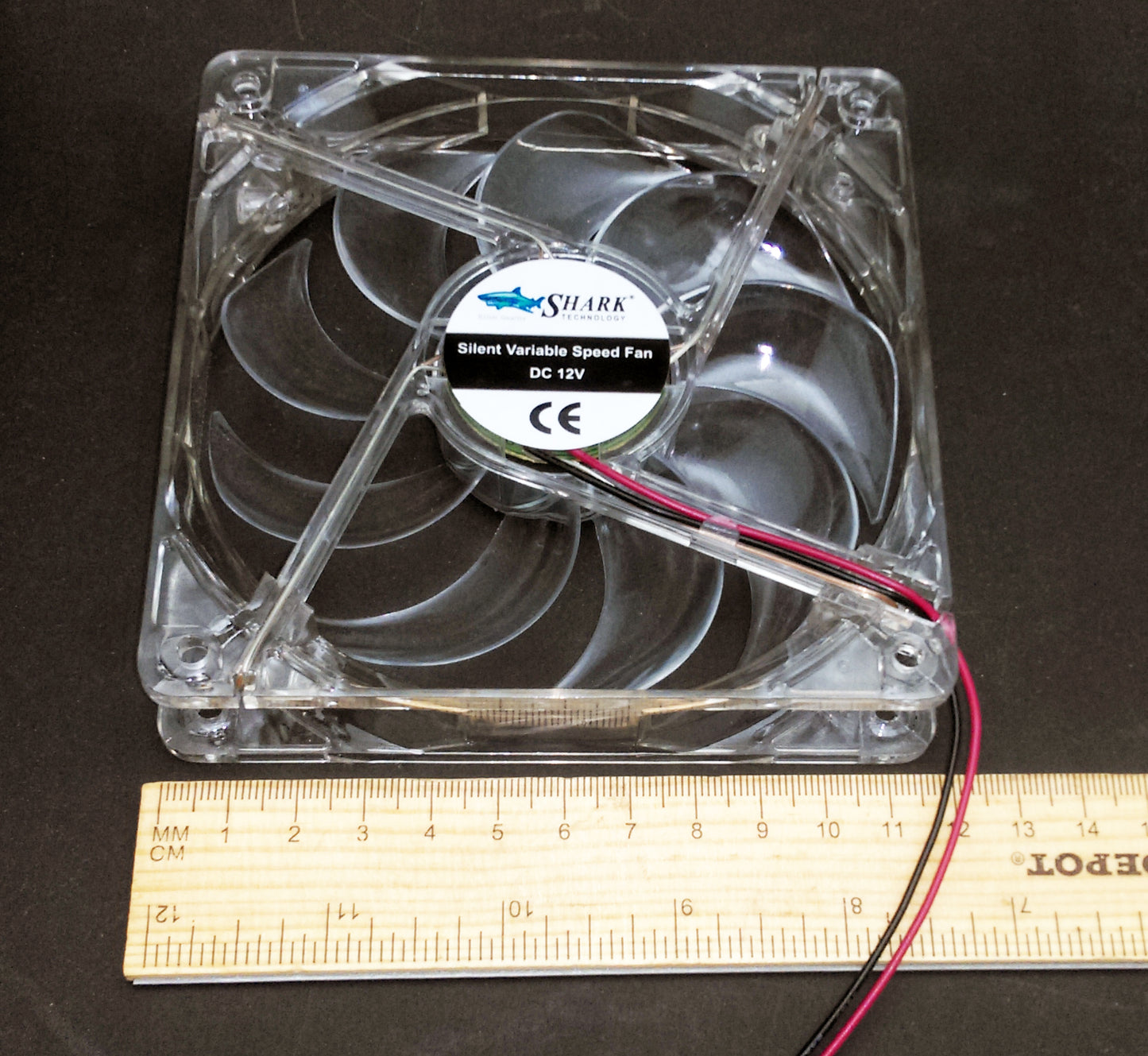 NEW 2Pin 12V DC 120mm/25mm LED ATX Replacement PC Power Supply Cooling Fan