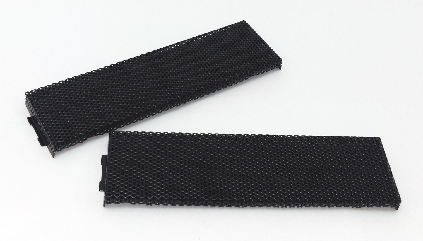 HIGH POWER® U5BC_2PK Universal Desktop PC Tower Perforated Mesh Metal 5.25" Drive Bay Cover Plates (2pcs of U5BC)