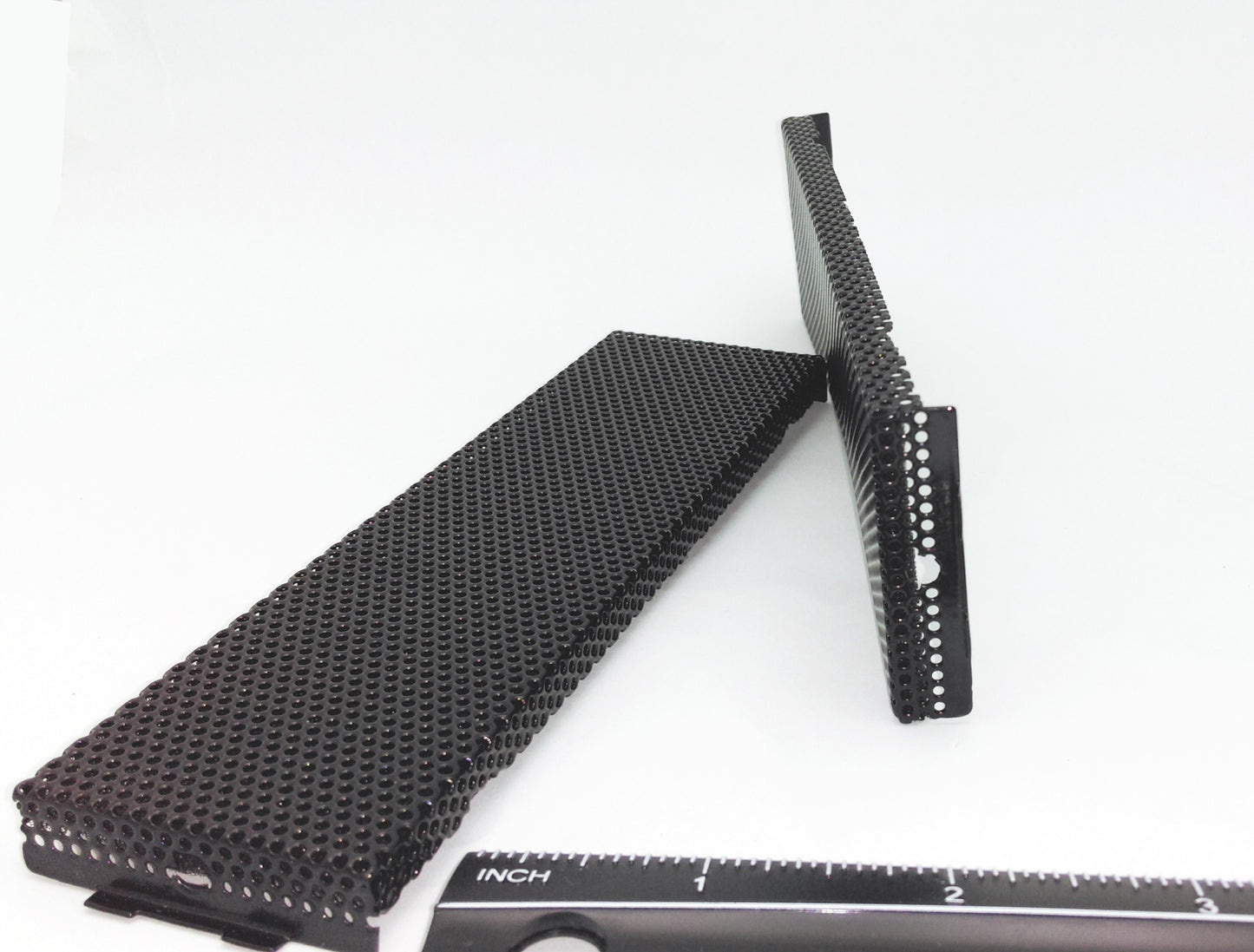 HIGH POWER® U5BC_2PK Universal Desktop PC Tower Perforated Mesh Metal 5.25" Drive Bay Cover Plates (2pcs of U5BC)