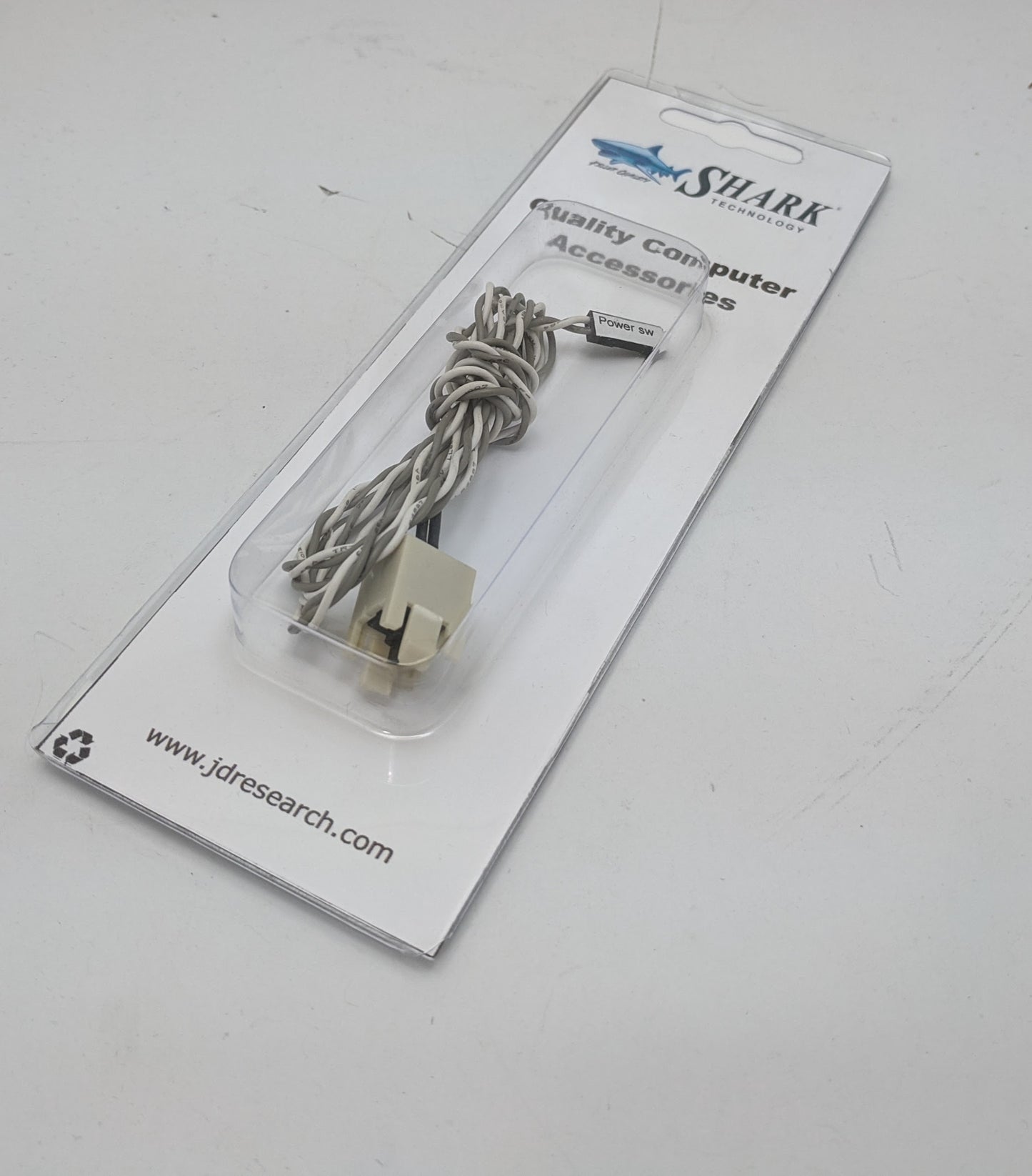 NEW PC/Server Front Panel ON/OFF Switch 3' Cable to Motherboard Power Connector
