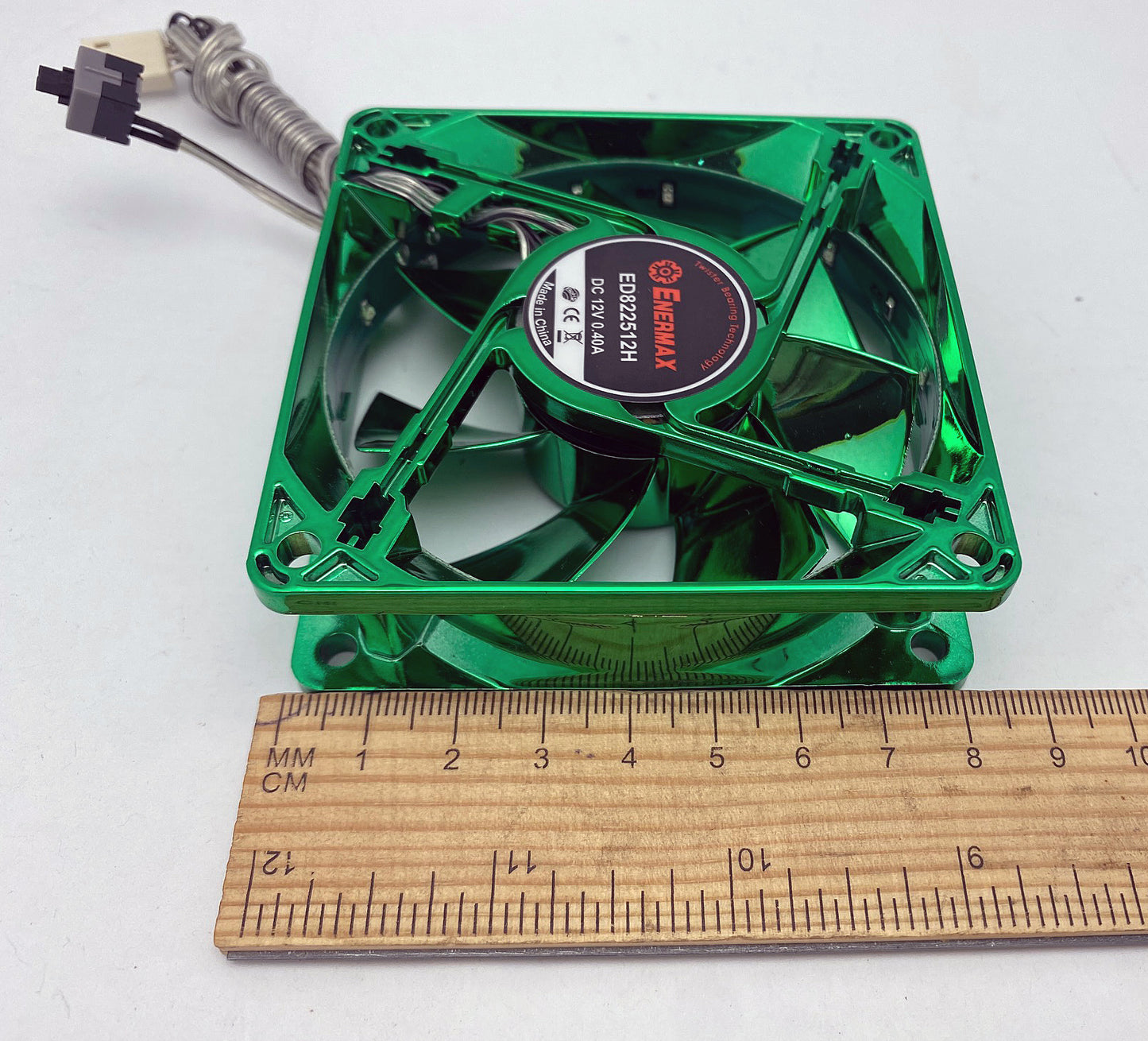 Wholesale Lot 10: NEW 80mm x 25mm Quad LED Cooling Gaming MOD Smart Fans