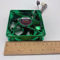 Wholesale Lot 10:  NEW 80mm Quad LED Cooling Fan Array Kit for Open Frame Mining Rig Case