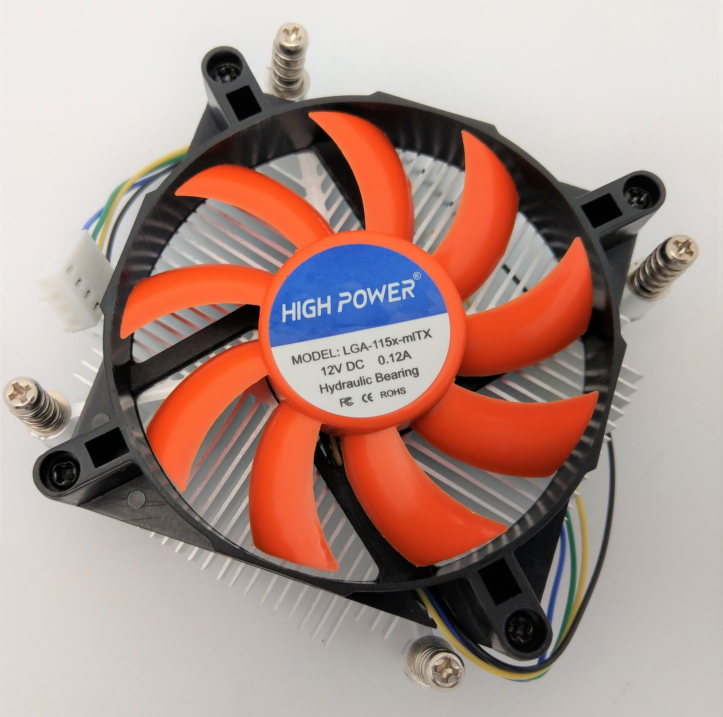 HIGH POWER® LGA-115x-mITX Low Profile (26.95mm in height) Intel Processor Cooling Fan & Heat-sink   LGA 1156/1155/1150/1151/1200