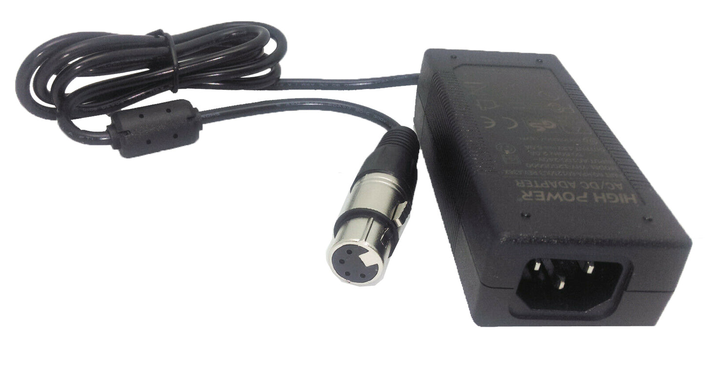 HIGH POWER® HPA-601250U3  REV: A36X  Energy-Efficient 60W Fanless 4pin XLR Power Supply for JVC/ SONY/ PANASONIC Pro Video/Audio