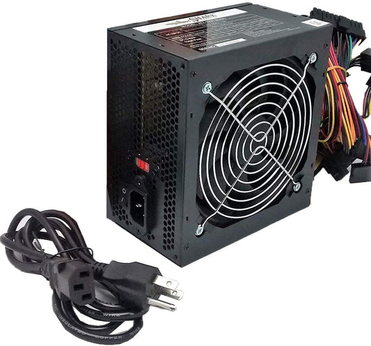 SHARK TECHNOLOGY® 750W Black Gaming PC 120mm Fan ATX Power Supply 4x SATA, PCIE Graphic