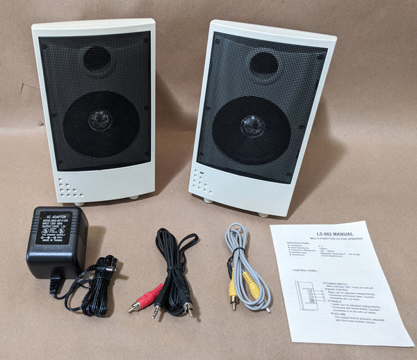 NEW STEREO Amp. Speaker for MP3 Walkman CD Portable DVD Blu-Ray Player LCD TV PC