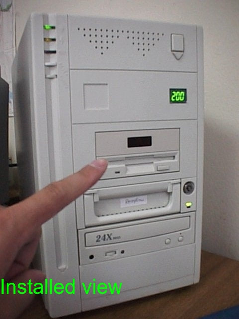 3.5" Form Factor (Beige Color) IrDA Infrared Drive - Retail Version
