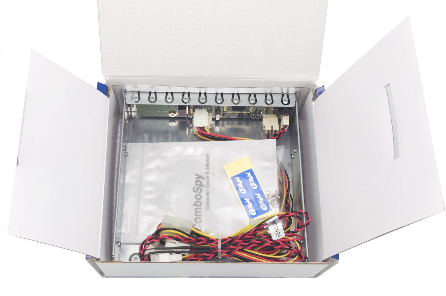 New Enlight Combospy 3.5" to 5.25 PC Case 4-Channel Auto Fan RPM Speed Controller