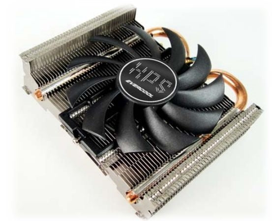 [open box] Evercool HPS-810CP 1U/ Mini ITX/ATX Copper Heatpipe CPU Low Profile Cooler for Intel 1156 1150 1155 LGA 775 Cooling Fan