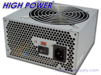 NEW HIGH POWER® Low Noise 120mm Fan 430W 6pin PCIe Computer PC Power Supply
