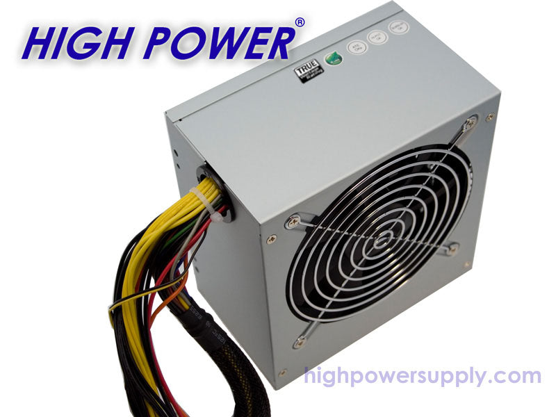 NEW HIGH POWER® Low Noise 120mm Fan 430W 6pin PCIe Computer PC Power Supply