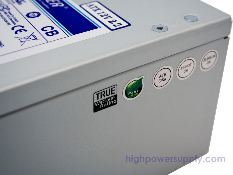 NEW HIGH POWER® Low Noise 120mm Fan 430W 6pin PCIe Computer PC Power Supply