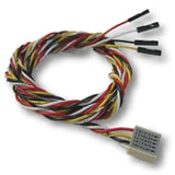 IR data cable, Individually-pinned, 43-inch long -- Connects from Infrared Drive's PCB to motherboard's IR port header