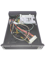 HIGH POWER® mITX-0DB Silent Fanless Mini PC Case 90W (120W peak) Modular Cable Power Supply AND VESA-Mount Kit