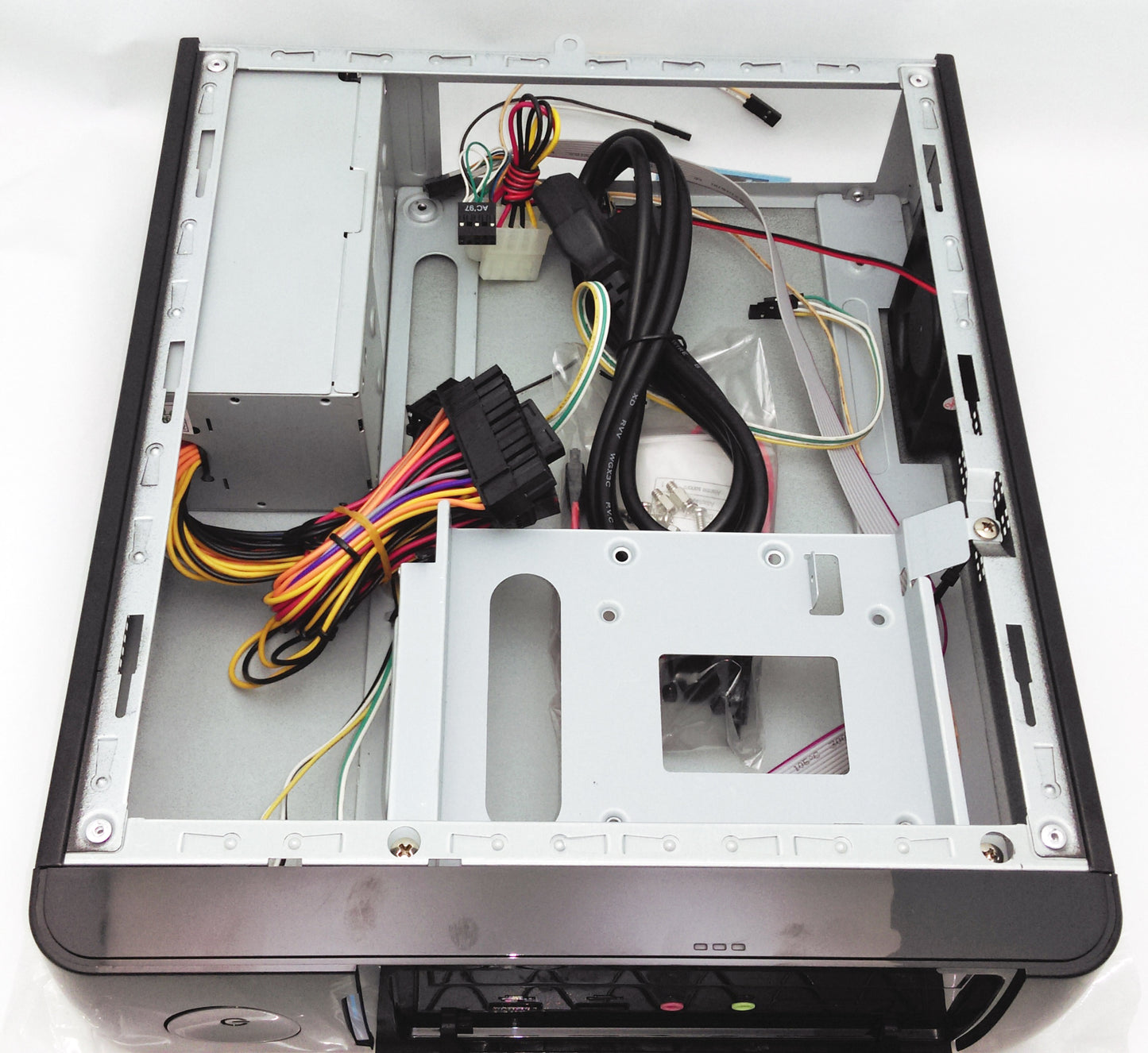 NEW Compact Quiet Mini-ITX Media Center HTPC Case w/ 200W LPX2 Power Supply