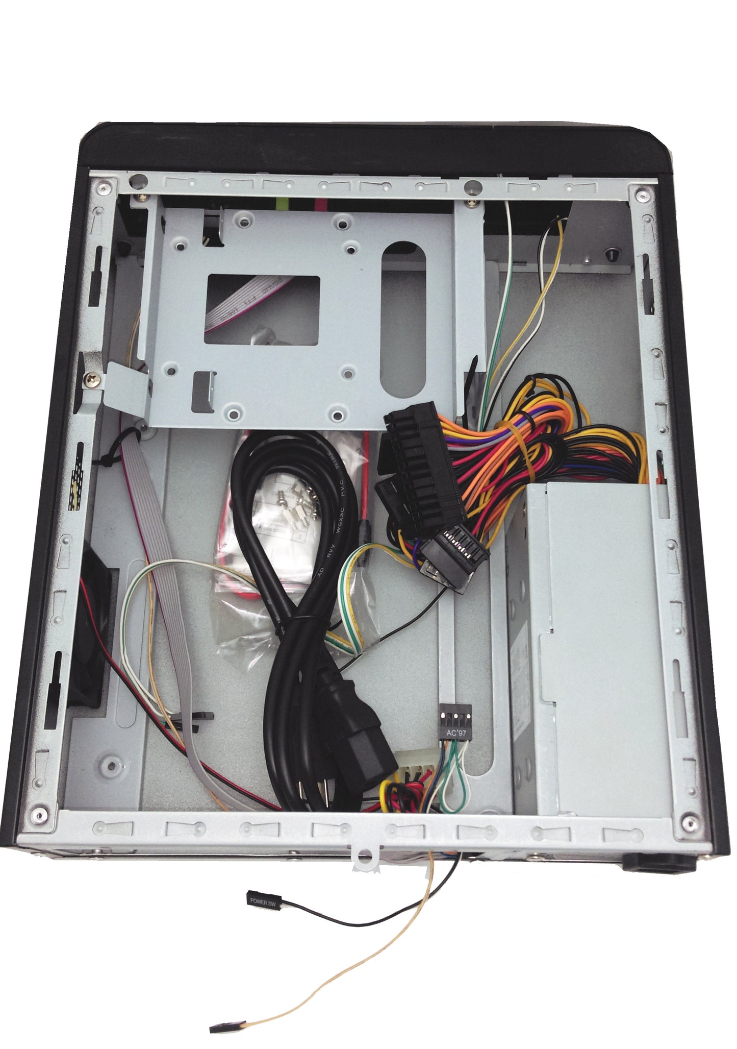 NEW Compact Quiet Mini-ITX Media Center HTPC Case w/ 200W LPX2 Power Supply