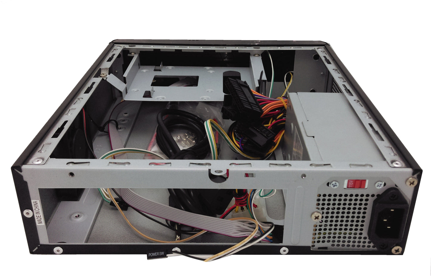 NEW Compact Quiet Mini-ITX Media Center HTPC Case w/ 200W LPX2 Power Supply