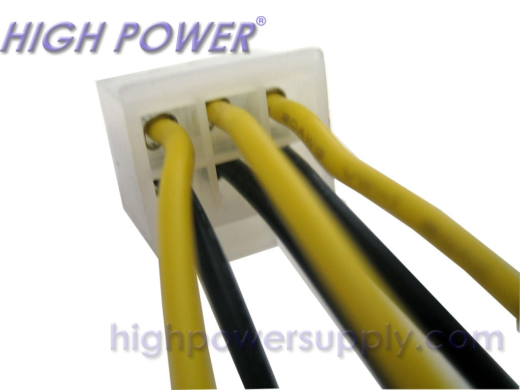 Molex Peripheral Power Connector to 6-pin PCI-Express Video Card Power Connector Adapter Cable
