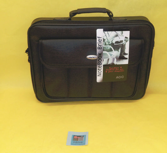NEW 17" Black PC Laptop/Notebook Briefcase Carrying Case Bag w/ Shoulder Strap