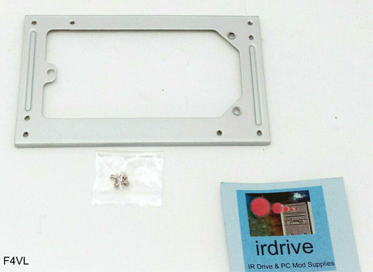 NEW Silver SFX Power Supply to PS3/ATX PC Steel Mounting Bracket Plate + Screws