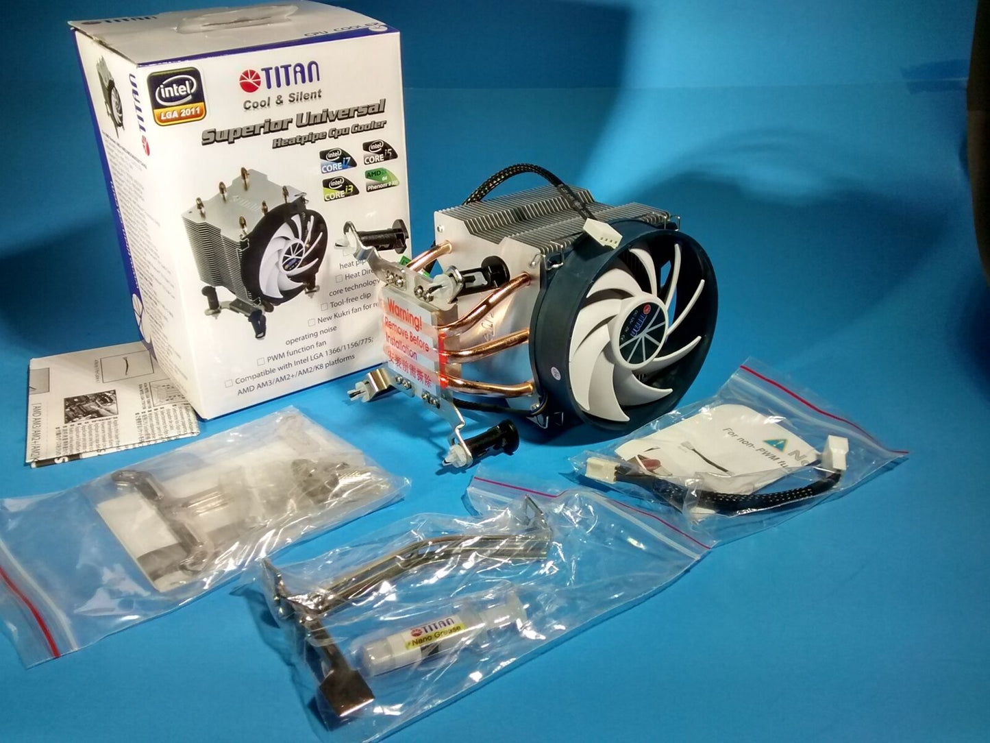 PC Overclock Cooling Fan: Intel LGA 1155/1156 Core i7 Extreme Processor Cooler