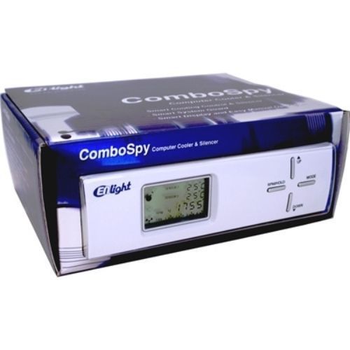 New Enlight Combospy 3.5" to 5.25 PC Case 4-Channel Auto Fan RPM Speed Controller