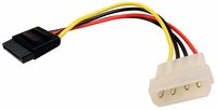 PC 4pin Molex Peripheral Connector to SATA (Serial ATA) Power Adapter Cable
