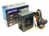 *open box* HIGH POWER® SFX400-BR 80plus Bronze Active PFC 400W Micro ATX SFX/PS3 12V PC Power Supply