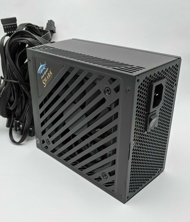 SHARK 1000W Gaming PC Power Supply for AMD Ryzen 5, 7 Motherboard/ GeForce GTX