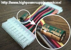 ATX Power Supply Main Connector Extension/Motherboard Stabilizer Cable PC 20Pin